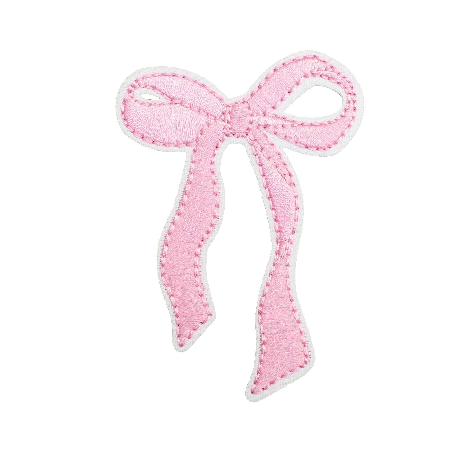 Wholesale Cherry Bow Embroidered Cloth Patch